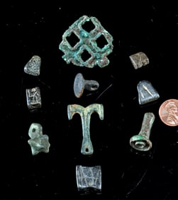 Ancient Near Eastern Stone & Bronze Stamps and Amulets