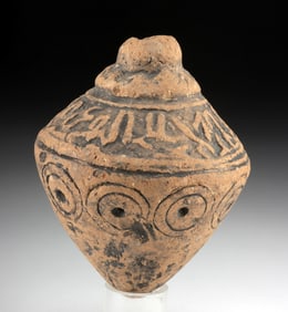 12th C. Islamic Sphero-Conical Vessel, Arabic Script