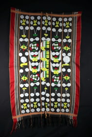 Fine Chakhesang Naga Elephant Cloth (Feast Shawl)