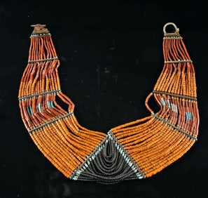 Indian / Burmese Naga Beaded Belt (Multi-Strand)