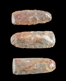 Neolithic African Sahara Chert Stone Hand Axes
