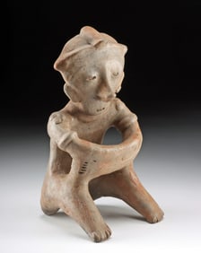 Nayarit Chinesco Seated Nude Male Figure