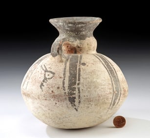 Chancay Bichrome Pottery Jar
