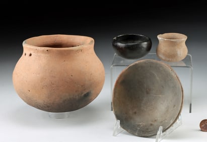 Four Casas Grandes Pottery Vessels