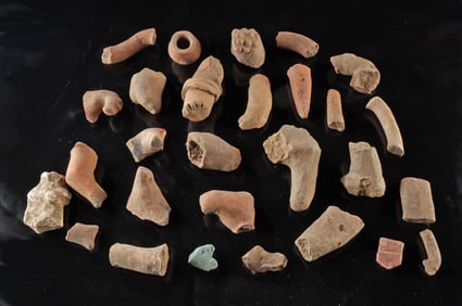 28 Pre-Columbian & Southwestern Pottery Fragments
