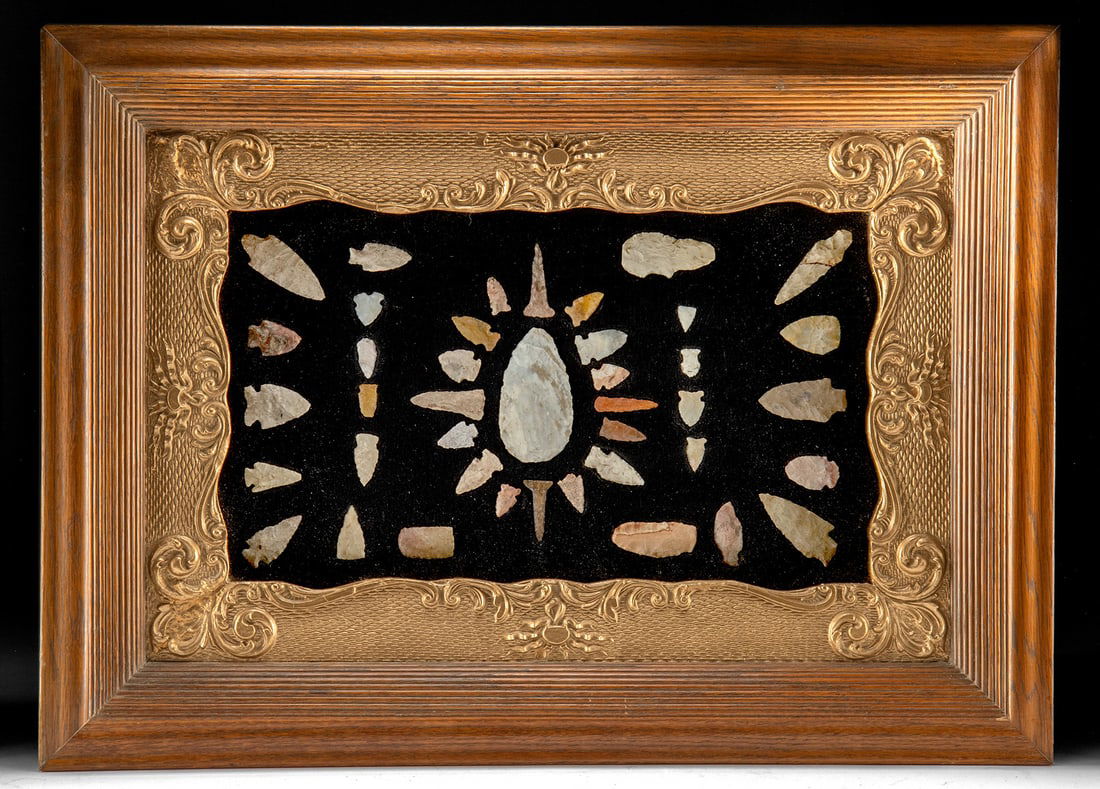 Lot of Native American Stone Tools (41 pcs) (1 of 3)