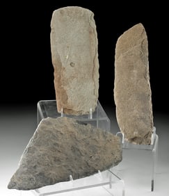 3 Large Southwestern Native American Slate Tools
