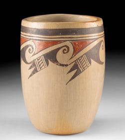 Hopi Cylinder by A. Nampeyo, Sikyatki Revival Style