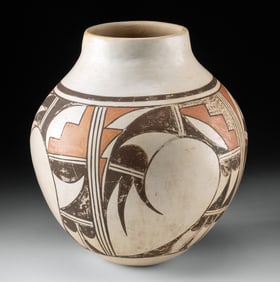 1970s Hopi Polychrome Jar by Pauline Setalla