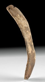 Pre-Contact Native American Inuit Bone Armor Plate