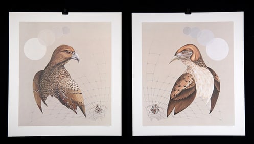 2 Diane O'Leary Prints - "Sah-Se" and "Hah-Ne-Keh"