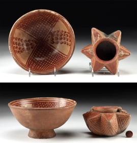 Two Pre-Columbian Pottery Vessels