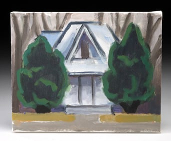 Lockwood Dennis Painting - "House 10" (2008)