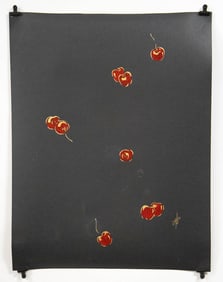 Alena Vavilina Painting - "Golden Cherry"