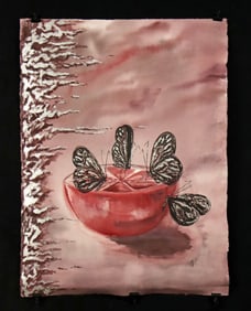 Alena Vavilina "Three Butterflies"