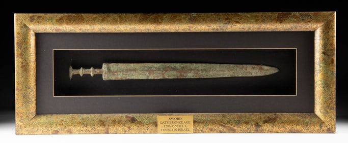 Early Luristan Bronze Sword - Found in Israel