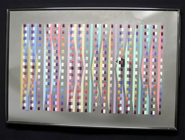 Yaacov Agam Mirror "Reflecting on Space" (1984)