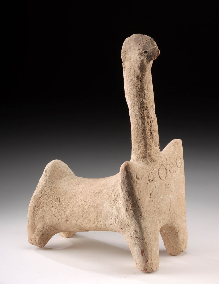 Rare Amlash Pottery Zoomorph Idol - TL Tested (1 of 4)