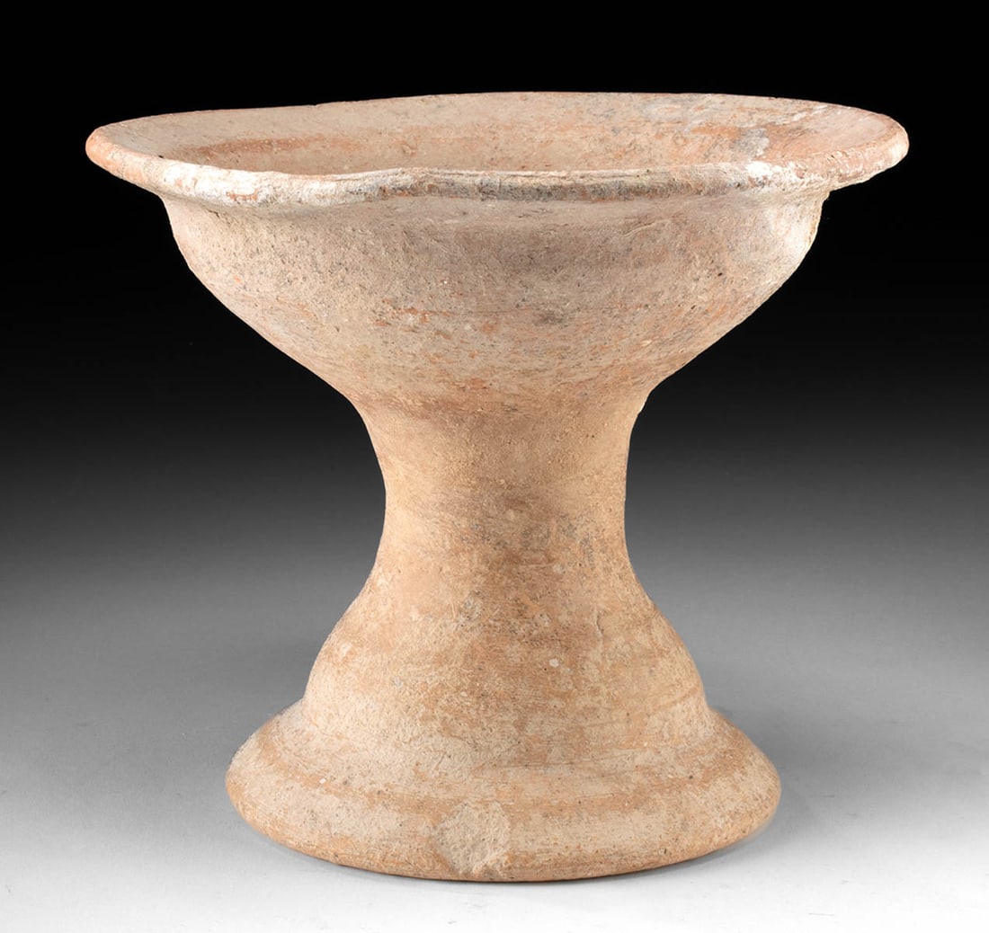 Ancient Holy Land Iron Age Chalice-Form Incense Burner (1 of 3)