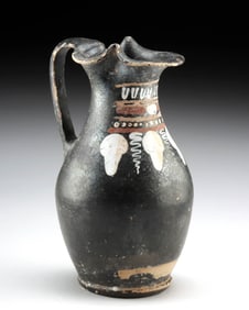 Gnathian Polychrome Trefoil Oinochoe