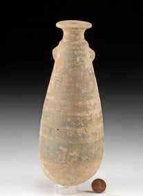 Cypriot Pottery Alabastron - Alabaster-Inspired Bands
