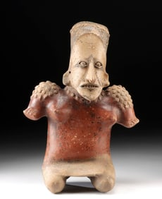 Impressive Pre-Columbian Jalisco Female Pottery Statue