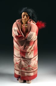 1980s Large Native American Doll, ex- Liza Minnelli