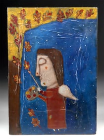 Rose Walton Painting "Autumn Angel"
