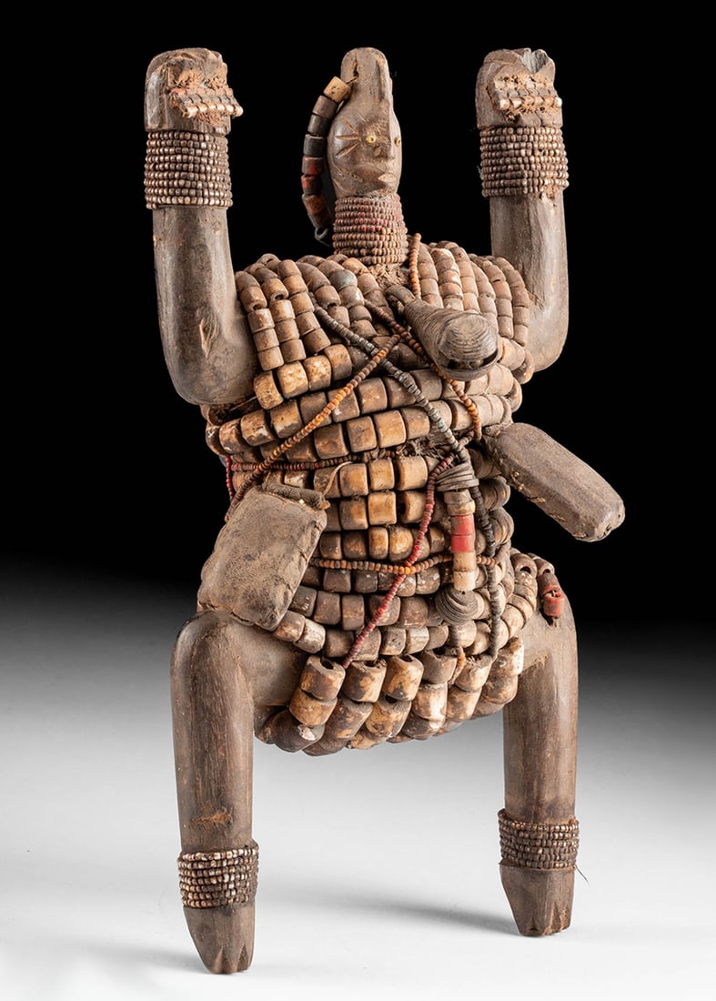 Early African Namji Wood Fertility Doll, ex-Arnovick (1 of 4)