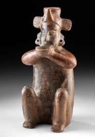 Colima Pottery Shaman Vessel - Drinking Libation