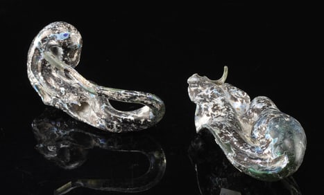 Ancient Roman Glass Slag - Byproducts of Glassblowing