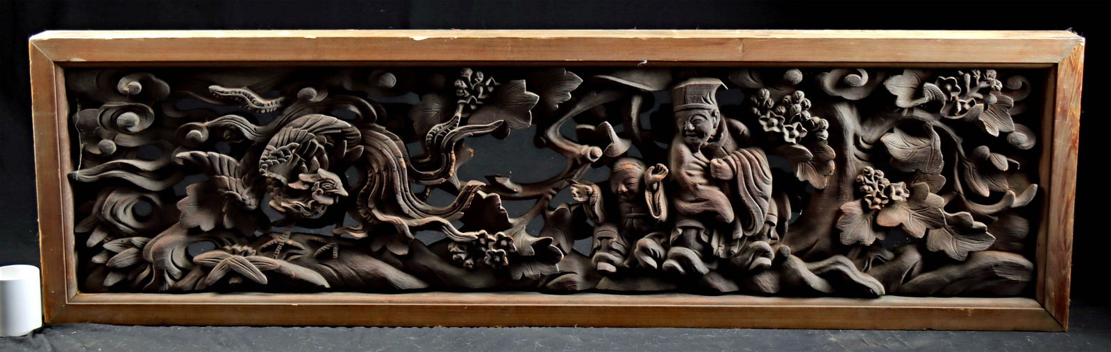 Japanese Edo Wooden Openwork Transoms / Ranma (1 of 8)