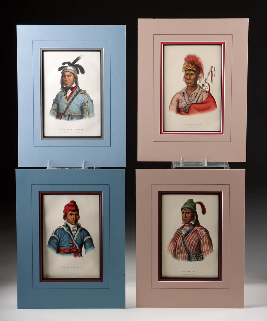 Bowen Lithographs After Charles Bird King - Set of 4 (1 of 5)