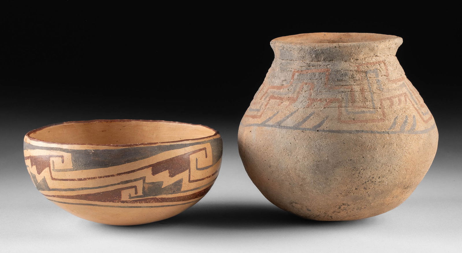 Two Casas Grandes Polychrome Pottery Vessels (1 of 2)