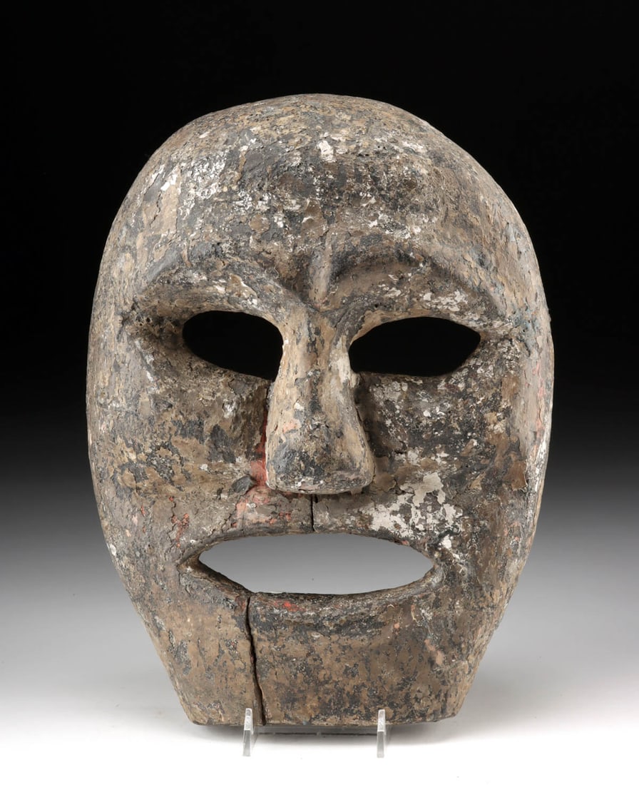 Rare Timor Island Wooden Ancestor Spirit Mask (1 of 3)