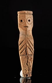 Egyptian Coptic Bone Figural Effigy Amulet