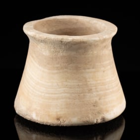 Ancient Bronze Age Near Eastern Alabaster Jar