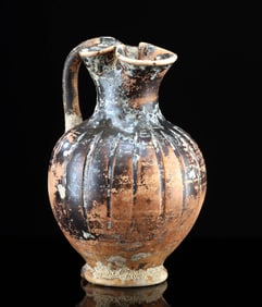 Near-Miniature Campanian Trefoil Oinochoe