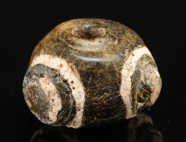 Large Ancient Phoenician-Roman Glass Eye Bead