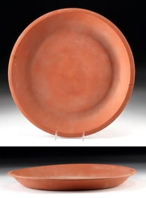 Ancient Roman Carthage Large Terracotta Serving Dish