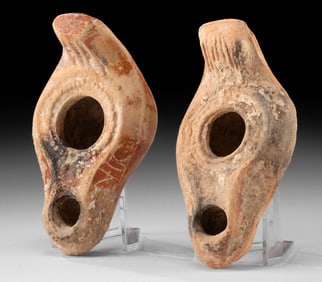 Roman Clay Lamps - Domestic Lighting Vessels