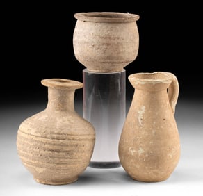 3 Roman North African Pottery Vessels