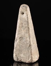 European Middle Ages Pyramidal Lead Loom Weight