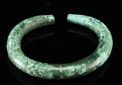 Iron Age Solid Bronze Bracelet, Possibly Luristan