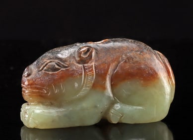 Chinese Song - Ming Dynasty Jade Mythical Beast Amulet