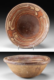 Cocle Polychrome Bowl w/ Geomtric Design