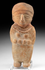 Manabi Female Whistle Figure - Standing & Semi-Nude