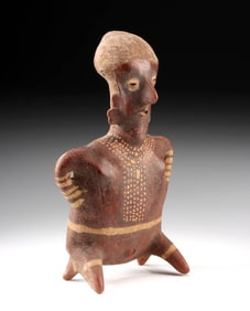 Fine Shaft Tomb Nayarit Pottery Nude Female Figurine