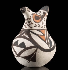 Acoma Pueblo Pottery Bird Figurine