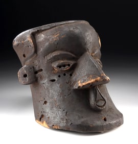 Masquerade Congo Kuba Wood Bwoom Helmet Mask